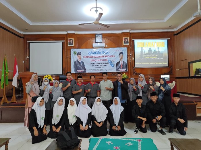 MTsN 2 Merangin Kirim Delegasi ke Olimpiade Madrasah Indonesia Tingkat Provinsi Jambi Tahun 2025