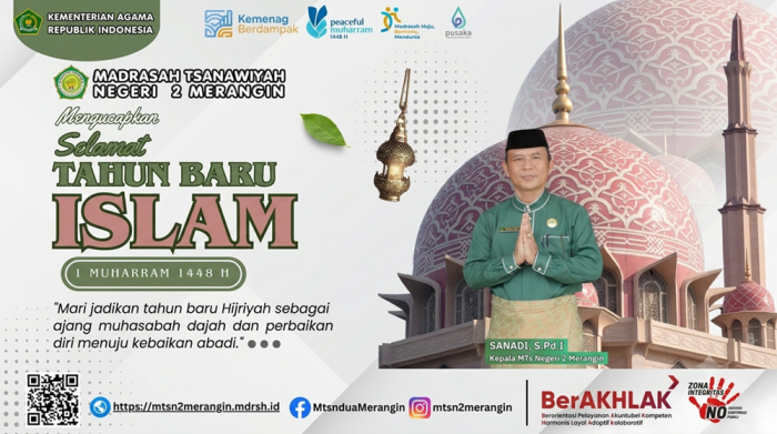 Sambut Tahun Baru Islam 1448 H, MTsN 2 Merangin Ajak Seluruh Warga Madrasah Lakukan Muhasabah Diri Sambut Tahun Baru Islam 1448 H, MTsN 2 Merangin Ajak Seluruh Warga Madrasah Lakukan Muhasabah Diri