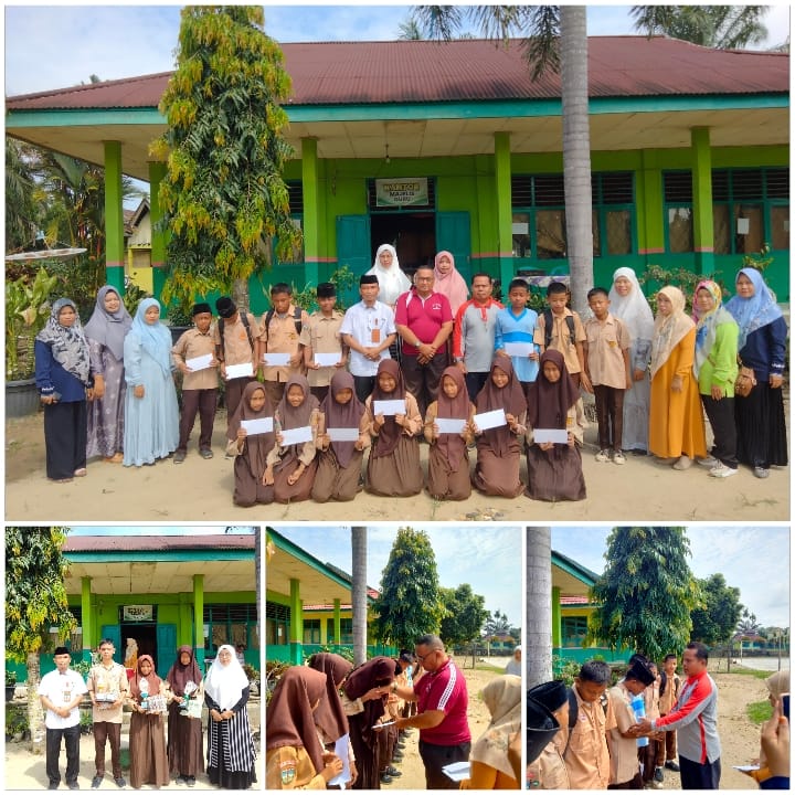 Sabtu Ceria, Penerimaan Rapor Semester Genap,Pengumuman juara umum dan pembagian zakat kepada siswa/siswi MTsN 2 Merangin TP.2023/2024