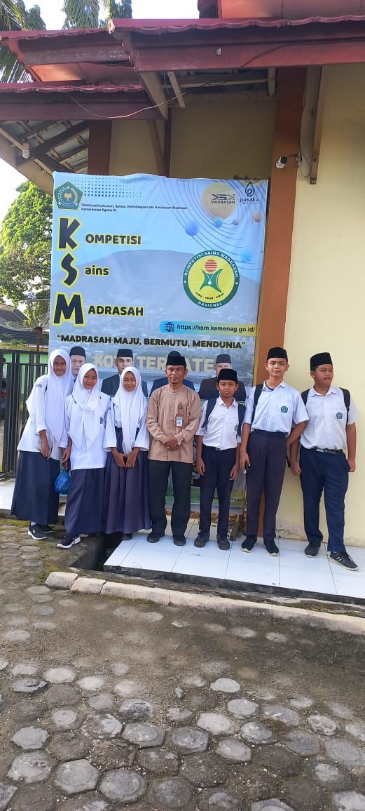 Sebanyak 6 Siswa MTsN 2 Merangin Mengikuti KSM Tingkat Kabupaten Tahun 2024