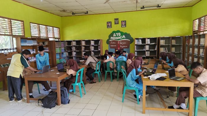 MTsN 2 Merangin Gelar Asesmen Nasional Berbasis Komputer (ANBK) dengan Lancar dan Tertib