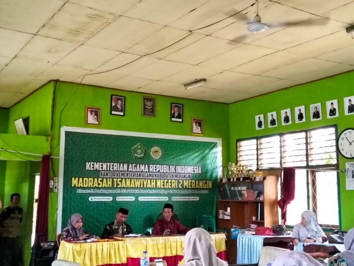 Sambut Tahun Ajaran Baru 2026/2027, MTsN 2 Merangin Gelar Rapat Awal Tahun dan Pembinaan dari Pengawas Madrasah