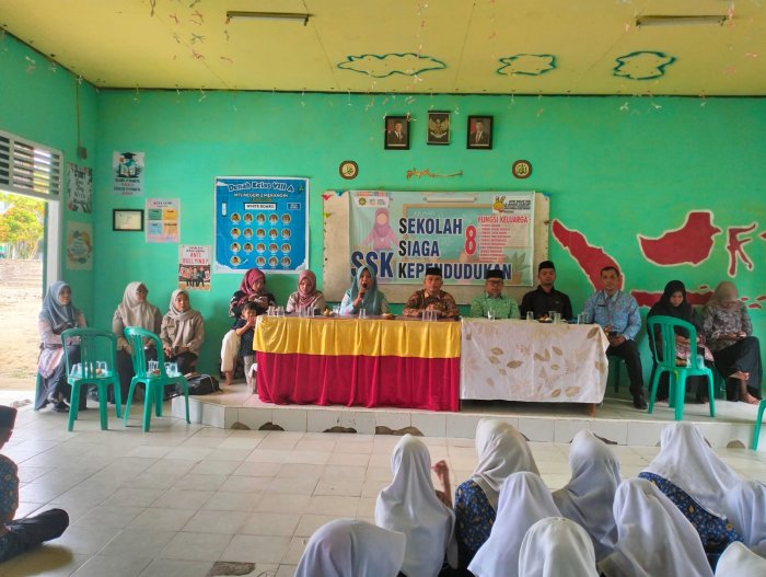MTsN 2 Merangin Gelar Sosialisasi Sekolah Siaga Kependudukan (SSK) dengan Tema Pendewasaan Usia Perkawinan