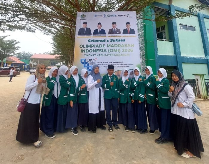 Tampil Gemilang hingga Sore Hari, Kontingen IPA dan IPS MTsN 2 Merangin Berlaga di Sesi 3 & 4 OMI 2026 Tampil Gemilang hingga Sore Hari, Kontingen IPA dan IPS MTsN 2 Merangin Berlaga di Sesi 3 & 4 OMI 2026