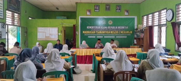 MTsN 2 Merangin Bahas Program Semester Genap 2025 / 2026