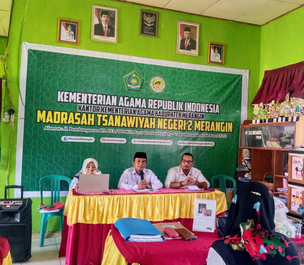 Rakor pemantapan 5 hari KBM, pemantapan AKMI 2024 dan persiapan menghadapi peringatan maulid Nabi Muhammad SAWÂ 1445Â HÂ /Â 2024