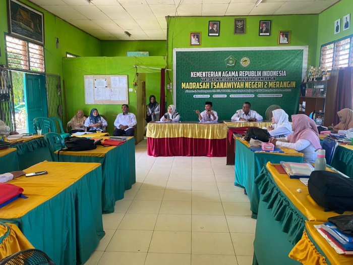 MTsN 2 Merangin Gelar Rapat Menentukan Kelulusan Siswa Kelas IX