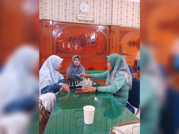 MTsN 2 Merangin Juara Catur HAB ke-80 Kemenag Merangin
