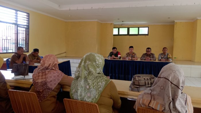 Matangkan Persiapan HUT RI ke-81, Camat Tabir Pimpin Rapat Koordinasi Lintas Sektor