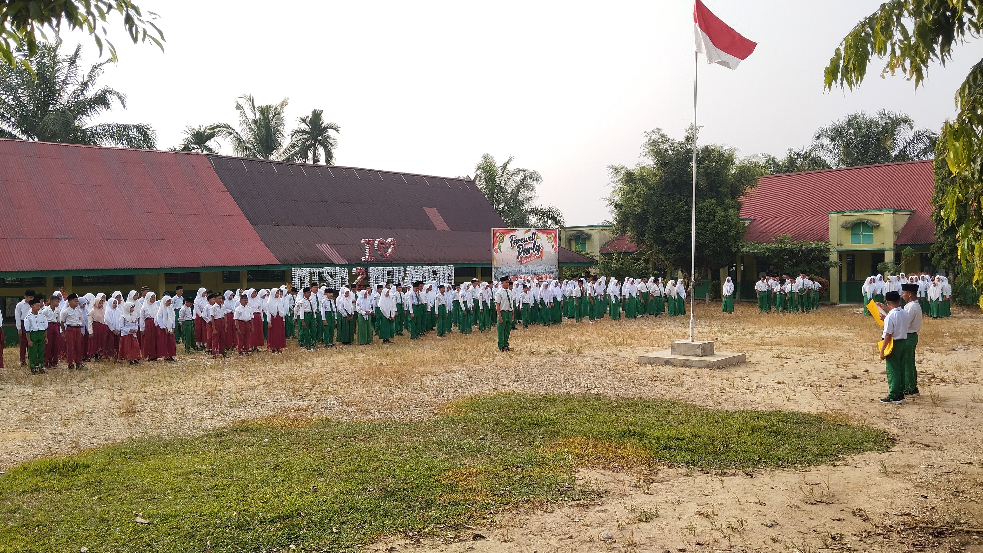 Hari Pertama Masuk Madrasah dan pembukaan MATSAMA MTsN 2 Merangin